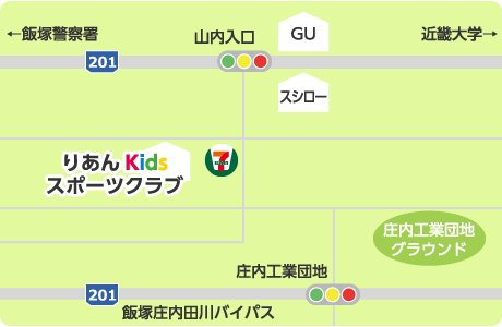 りあん Kidsスポーツクラブ 所在地